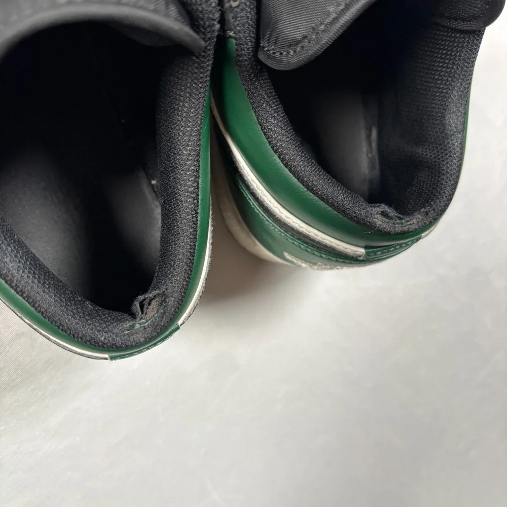Jordan Air Jordan 1 Low Men Size 11 Green Black White Pine Green 553558-301